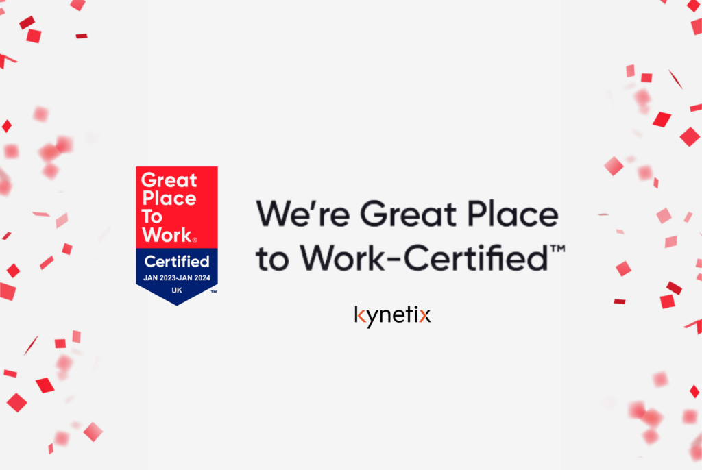 Kynetix are GPTW certified