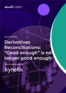 Derivatives Reconciliation Report