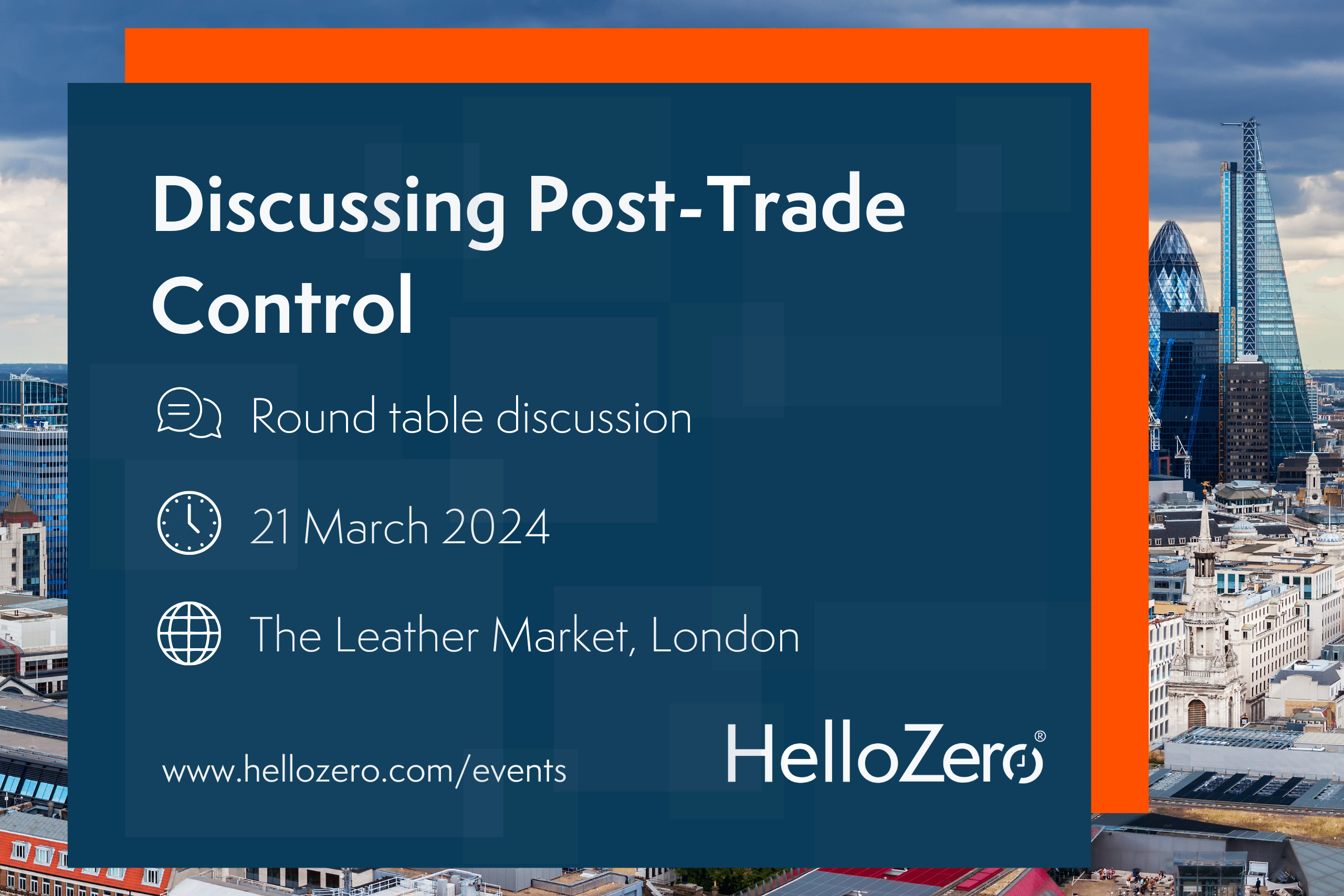 Discussing Post-Trade Control