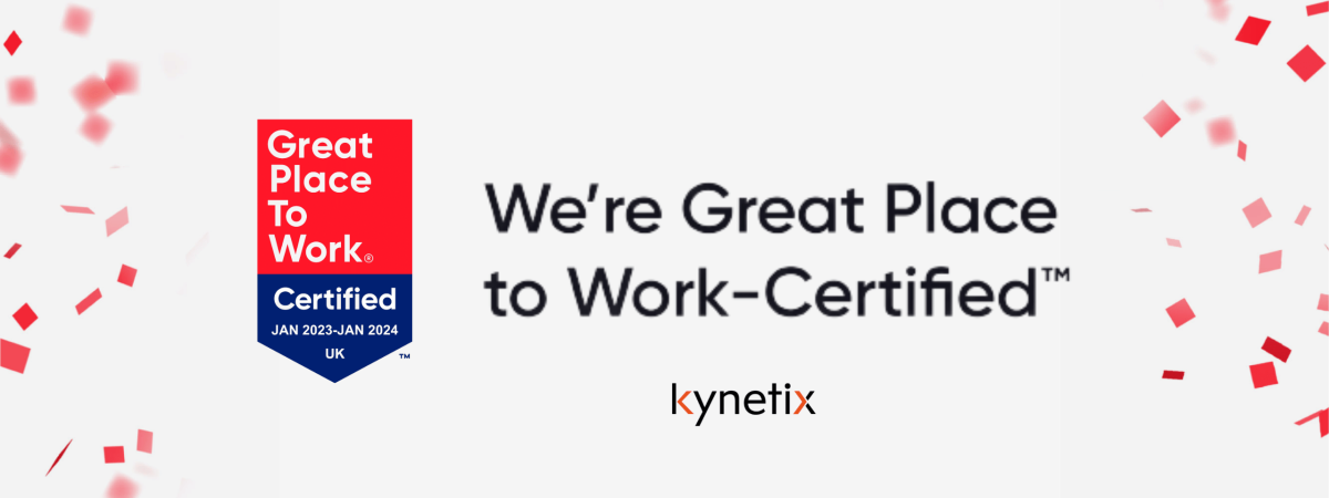 Kynetix are GPTW certified